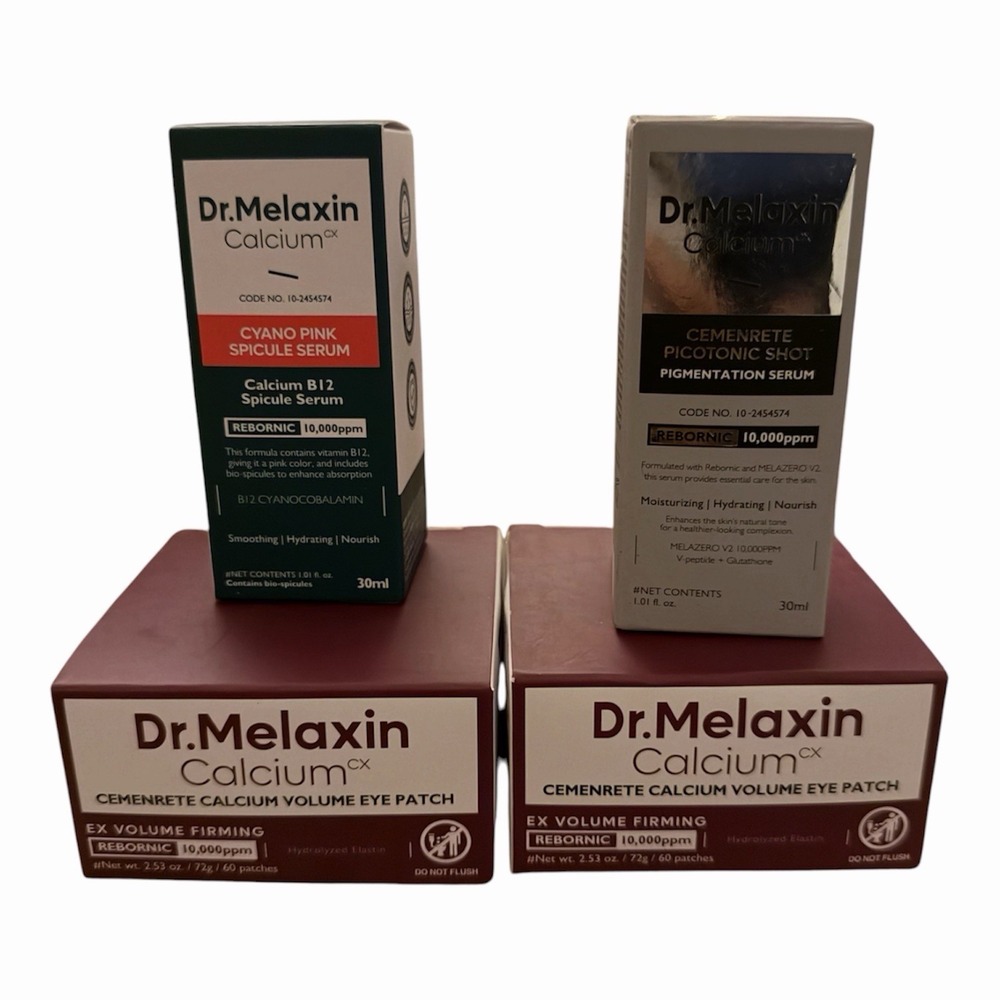Dr.Melaxin Calcium CX Volume Cream 50g + Serum 30ml Set Hydrating Firming